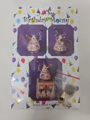 Just Nan Birthday Mouse Limited Edition Ornament