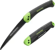 WORKPRO Pruning Saws 180Mm, Hand Saws with Safety Lock, Folding Saw with Trip...