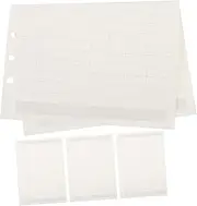 TEHAUX A5 Refill Paper 3 Books of Loose-leaf Notebook Paper for Notepad Replacement Smooth Surface