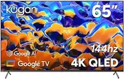Kogan 65" QLED 4K 144Hz Smart AI Google TV - KAQL65XQ98GSTB - 65 Inch