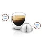 230ml Reusable Coffee Capsules Filter Pod For Nespresso Vertuo Plus Accessories