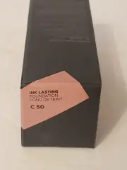 NEW Avon The Face Shop Ink Lasting Liquid Foundation C50 Slim Fit TAN 1 oz.