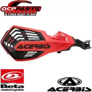 NEW ACERBIS RED/BLACK K-FUTURE HANDGUARDS BETA RR RX X-TRAINER MODELS