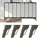 4 Pieces Metal Furniture Legs Fashion Sofa Feet for Dresser Benches Shelves