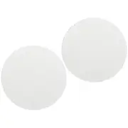 2 Pack Sunflower Diatomite Drink Coasters 8Inch, Ash White