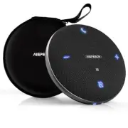 M4 Bluetooth M4 Black USB Omnidirectional Speakerphone for 8 people