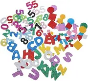 Angoily 3 Sets Set Powder Letter Sticker Stickers Poster Board Bulletin Board Classroom Letters Alphabet for Classroom Wall Poster Decorating Supplies Eva
