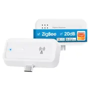 Tuya Smart Zigbe Repeater Wireless Signal Repeater Type-C Signal Amplifier Work with ZigBe Gateway Hub Smart Life APP Vo
