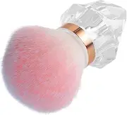 FRCOLOR Large Powder Blusher Brush Soft Fluffy Makeup Brush for Smooth Application for Nails Body Travel Compact Versatile Design