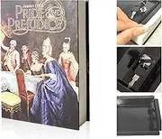 Kingsida Real Paper Book Locking Booksafe with Key Lock Dictionary Secret Hidden Safe (Pride and Prejudice)