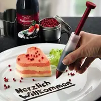 在飛比找PChome24h購物優惠-PS MALL矽膠巧克力醬 蛋糕裝飾筆 DIY食材筆 2入(