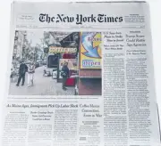 The New York Times Newspaper April 13 2024 Trump Scorn Could Rattle Spy Agencies