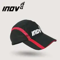 在飛比找蝦皮購物優惠-正品 Inov8 Hot Peak 40 跑步帽,黑色/紅色