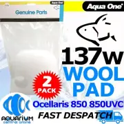 Aqua One Ocellaris Canister Filter 850 / 850UVC Wool Pad 2 Pack 137W 25137W
