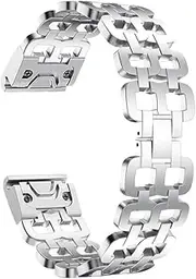 [MGTCAR] NEW Stainless Steel Strap 26mm Watchband For Garmin Fenix 6X 6 Pro 5X 5Plus 3HR D2 Bravo Enduro Easyfit Wrist Band Quick Release