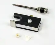 Violin Bow Frog-Glasser Premium- 4/4-3/4