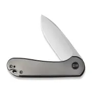 WE Knife Elementum 18062X-1 Knife CPM 20CV Steel Gray 6AL4V Titanium