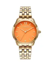 Olivia Burton Starlight Watch, 36mm Orange/Gold