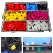 Pieces Electronics Safe Powder Coating Silicone Cone Plugs Assortment Kit