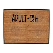Adult Ish Funny - Funny Novelty Doormat Man Cave Floor mat