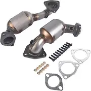 daili store Front LH RH Catalytic Converter Kit Set Of 2 Compatible With Ford Compatible With Lincoln 3.5L V6 New