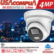 HIKVISION 4MP POE ColorVu Full Time Color IP Camera MIC 2.8 mm DS-2CD2347G2-LU