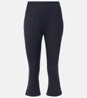 [Alessandra Rich] Alessandra Rich Wool-blend capri pants AU 10 blue