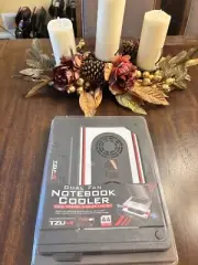 Tzumi Dual Fan 16" Notebook/Laptop Cooler USB Plug and Play Black New In Box