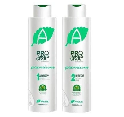 Professional Volume Hair Reductor Amazon Premium Progressive Brush 2x1L - Adlux