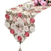 Stylish Rectangle Table Oilproof Tablecloths Embroidered Tablecloth