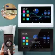 Touch Screen in wall Amplifier 7''Stereo Audio Background Music WIFI & Bluetooth