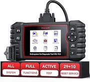 iCarsoft Bidirectional Diagnostic Tool Vol V3.0 for Volvo/SAAB, All System OBD2 Scanner with 29 Reset, Active Test, 118 Live Graph Data, Engine Fault Code Reader, Battery Test, Continuous Upgrade