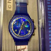 Swatch Antique Hologram- Us Flag Gold Medal Color Scheme Operation Confirmed
