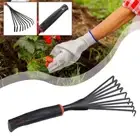 Gardening Hand Rake Leaf Rake Rakes Small Garden Rake Rakes Gardening G6B9 S0Z3