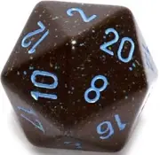 PREORDER CHX XS2001 Speckled Blue Stars 34mm d20 Dice