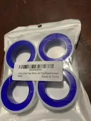 Four rows Teflon tape pipe prevent leakage new plumbing half-inch