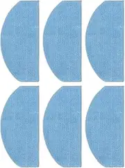 Robotic Vacuums, 10PCS Robot Vacuum Cleaner Mop Wipes Ultra Fine Fiber Cloth Mopping Pad Replacement Accessories for Tikom G8000 G8000 Pro for Laresar Evol 3 Tikom Robot