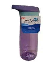 Contigo Kids Micah Water Bottle (Purple, 20oz) BRAND NEW W TAGS
