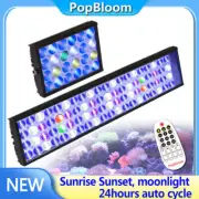 60 90 120cm Full Spectrum Aquarium LED Light Lighting Aqua Marine Fish Tank Lamp