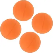 BESPORTBLE Squash Training Balls 4 Pack Mini Bouncy Balls for Boys and Girls Reaction Training High Bounce Versatile Use