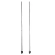 2pcs Operation Pole Table Football Supply Soccer Machine Pole Table Soccer Operation Rod Metal Rod As Shown 52.50X0.80X0.80CM