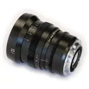 SLR Magic MicroPrime APO Cine 25mm T2.1 Camera Cinema Lens for Canon EF Mount