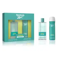 在飛比找PChome24h購物優惠-REEBOK 清新水能量女性淡香水經典限量版禮盒(淡香水10
