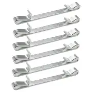 6 Pack 2 Inch Tool Box Drawer Slide Retaining Keeper Clips Double Loop Clips
