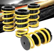 Front/Rear Scaled Adjust Yellow/Black Coilover Springs Kit For 01-05 Civic 2/4DR (for: Honda)