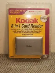 Kodak 8- in-1 Card Reader Windows 98 2000 XP Sealed New! CF/SM/MMC/SD/MS/MD