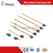 MicroAire Pal Type Fitting Liposuction Cannulas REUSABLE Set of 8 Pcs