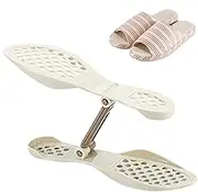 Adjustable Shoe Organizer - Double Deck Shoe Rack Holder,Folding Shoe Storage Space Saving Shoe Rack for Closet Organization