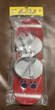NEW BUILD a BEAR SNOWBOARD New In Package Red And Gray