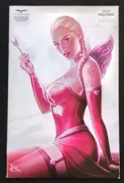 Van Helsing Deadly Alchemy Pierluigi Abbondanza 2023 Valentine's LE375 Zenescope